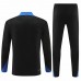 Netherlands Mens Black Training Technical Football Tracksuit 2024-25