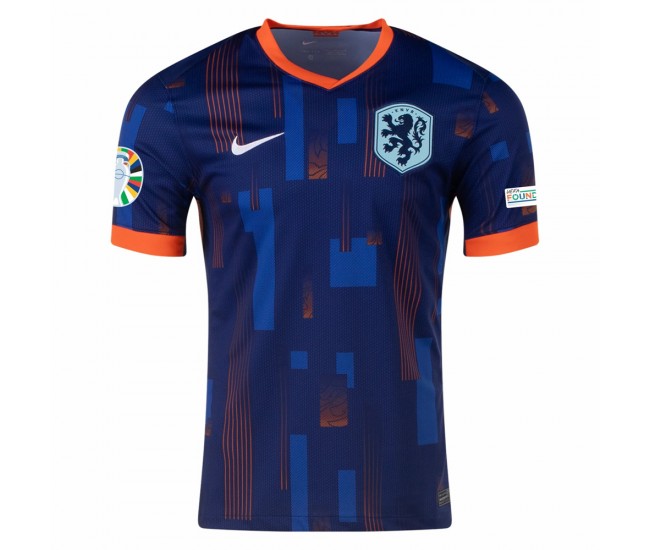 Netherlands Mens Euro 2024 Away Jersey