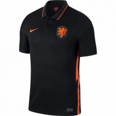 Netherlands National Away Stadium Replica Jersey Black Orange 2020 2021 Netherlands National Away Stadium Replica Jersey Black Orange 2020 2021