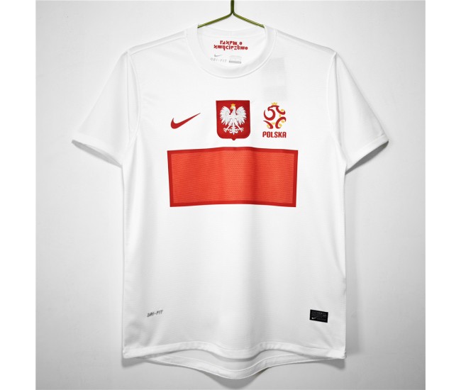 Poland Home Retro Jersey 2012