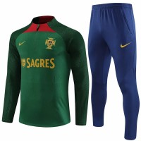 Portugal National Team Green Training Technical Football Tracksuit 24-25