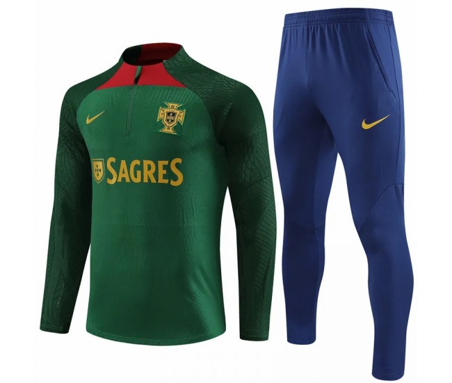 Portugal National Team Green Training Technical Football Tracksuit 24-25