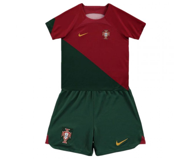 Portugal Home Kids Kit 2022-23