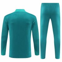 Portugal National Team Mens Mint Green Training Technical Football Tracksuit 24-25
