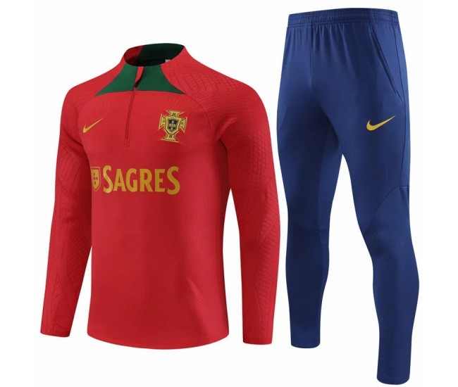 Portugal National Team Red Training Technical Football Tracksuit 24-25
