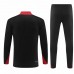 Portugal National Team Mens Black Training Technical Football Tracksuit 23-24