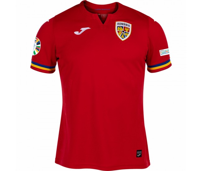 Romania Mens Euro 2024 Away Jersey