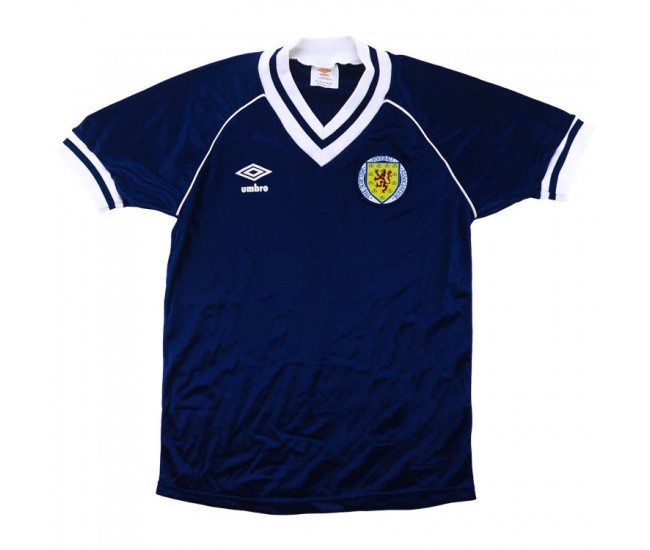 Scotland Home Jersey 1982-85