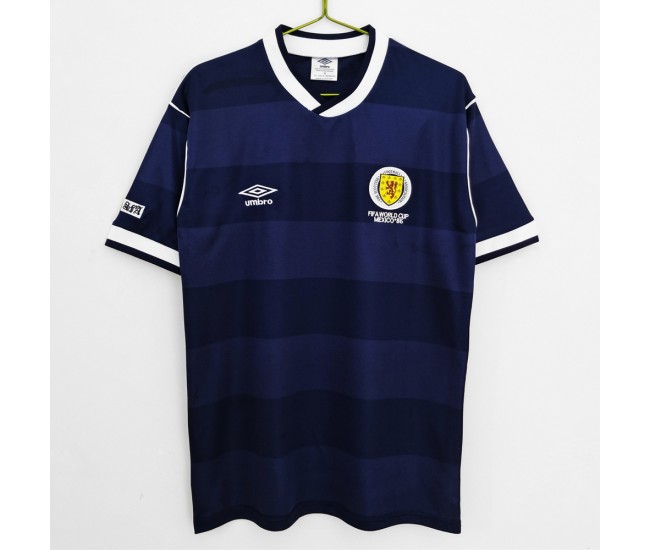 Scotland Home Retro Jersey 1987-1988
