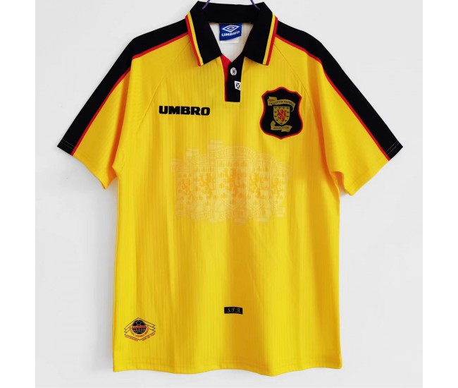 Scotland Away Retro Jersey 1996-1998
