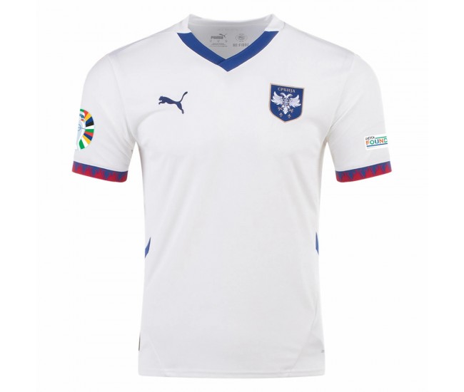 Serbia Mens Euro 2024 Away Jersey