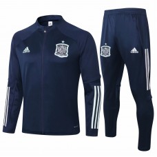 Spain Navy Presentation Soccer Training Tracksuit 2020 Spain Navy Presentation Soccer Training Tracksuit 2020