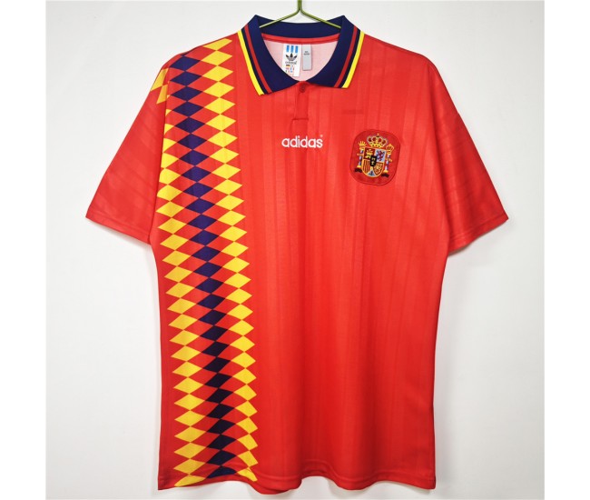 Spain Home Retro Jersey 1994-1995