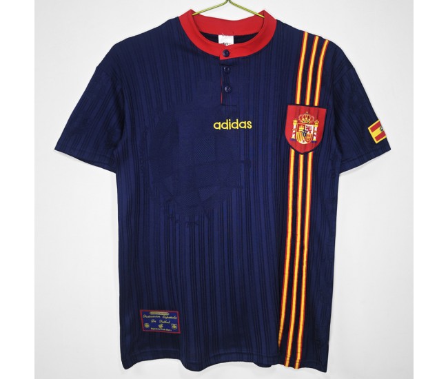 Spain Away Retro Jersey 1996