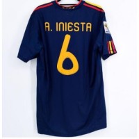 Spain Away Retro Jersey 2010