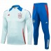 Spain Mens Green Training Technical Football Tracksuit 24-25