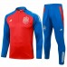 Spain Mens Red Training Technical Football Tracksuit 24-25