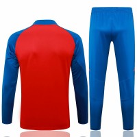 Spain Mens Red Training Technical Football Tracksuit 24-25