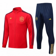 Spain Red Training Presentation Football Tracksuit 2022-23 Spain Red Training Presentation Football Tracksuit 2022-23