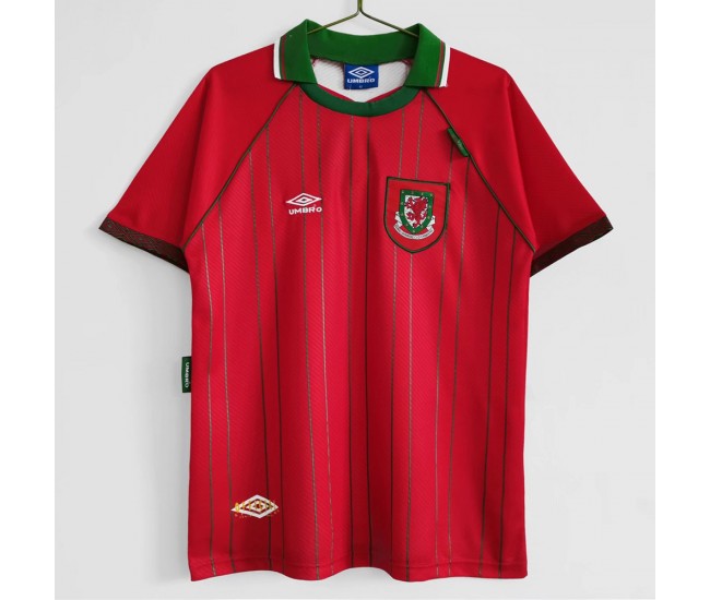 Wales Home Retro Jersey 1994-1996