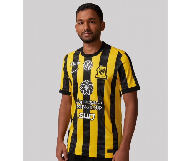 Al-Ittihad Club Mens Home Authentic Jersey 25-26