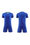 Kids Solid Color V Neck Football Kit