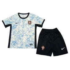 Portugal National Football Team Kids Away Football Kit 2024