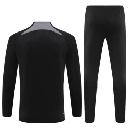Paris Saint Germain Football Club Kid Long Sleeves Football Kit Black 2024