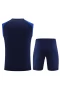 Al Nassr FC Men Vest Sleeveless Football Kit Dark Blue 2024 