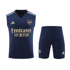 Arsenal F.C. Men Vest Sleeveless Football Kit Dark Blue