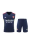 Arsenal F.C. Men Vest Sleeveless Football Kit Dark Blue 2024