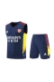 Arsenal F.C. Men Vest Sleeveless Football Kit Dark Blue