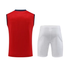 Arsenal F.C. Men Vest Sleeveless Football Training Kit 2024