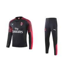 Associazione Calcio Milan Kid Long Sleeve Half Zip Football Kit