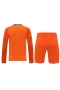 Atlético De Madrid Men Goalkeeper Long Sleeves Football Kit Orange