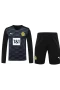 Borussia Dortmund Men Goalkeeper Long Sleeves Football Kit Black