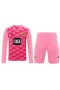 Borussia Dortmund Men Goalkeeper Long Sleeves Football Kit Pink