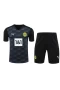 Borussia Dortmund Men Goalkeeper Short Sleeves Football Kit Black