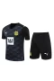 Borussia Dortmund Men Goalkeeper Short Sleeves Football Kit Black