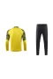 Borussia Dortmund Men Half Zip Long Sleeves Football Kit