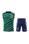 Brazil National Football Team Men Vest Sleeveless Football Kit 2023