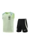 Brazil National Football Team Men Vest Sleeveless Football Kit