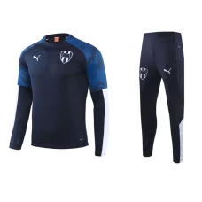 CF Monterrey Men Long Sleeves Football Kit Black