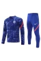 Chelsea FC Men Long Sleeves Football Kit Purple