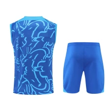 Chelsea FC Men Vest Sleeveless Football Kit Blue
