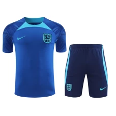 England National Football Team Men Short Sleeves Football Kit Dark Blue