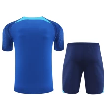 England National Football Team Men Short Sleeves Football Kit Dark Blue
