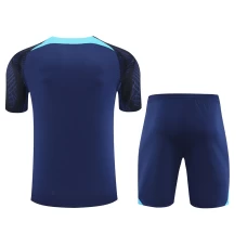 England National Football Team Men Short Sleeves Football Kit Dark Blue 2023