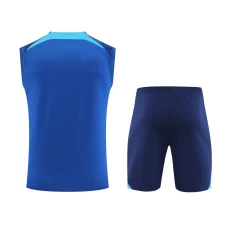 England National Football Team Men Vest Sleeveless Football Kit Dark Blue