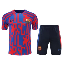 FC Barcelona Men Short Sleeves Football Kit Camouflage